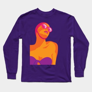 Retro Swim Long Sleeve T-Shirt